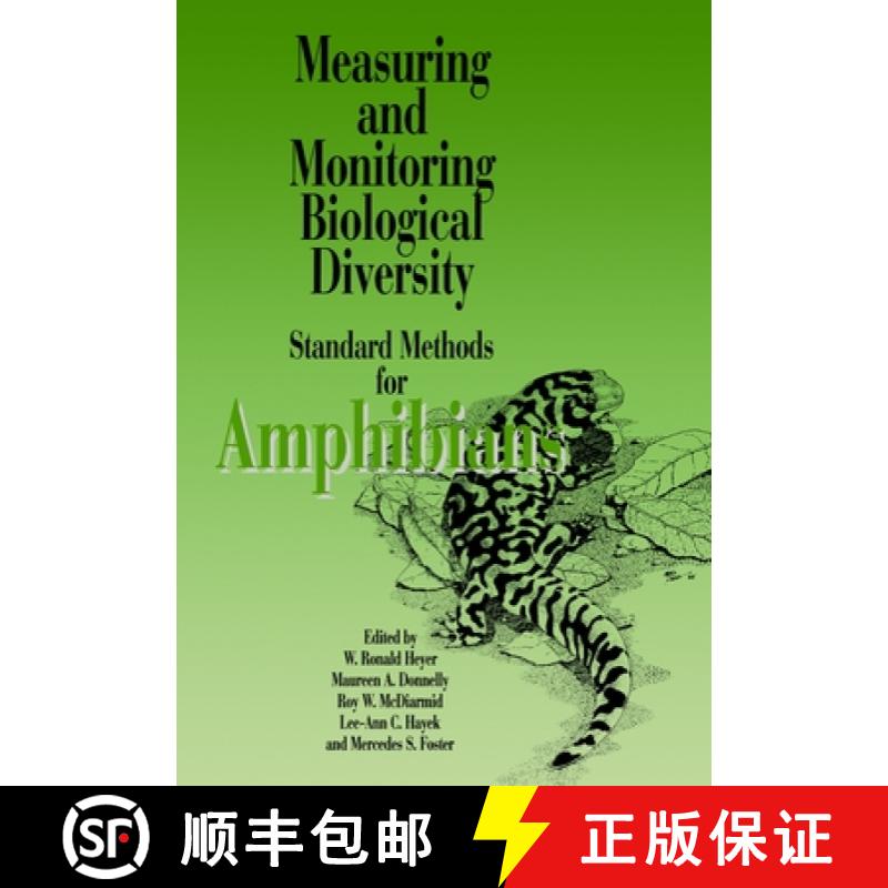 【3-4周达】Measuring and Monitoring Biological Diversity: Standard Methods for Amphibians [9781560982845]