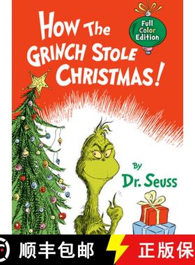 【3-4周达】How the Grinch Stole Christmas!: Full Color Jacketed Edition [9780593434390]