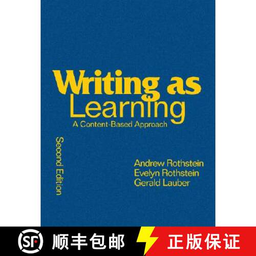 【3-4周达】精装 Writing As Learning: A Content-Based Approach (Second Edition) [9781412949606]