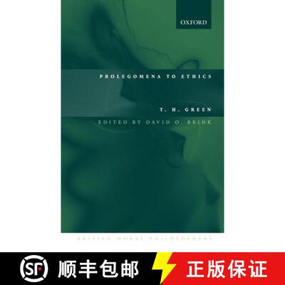 【3-4周达】Prolegomena to Ethics [9780199266432]
