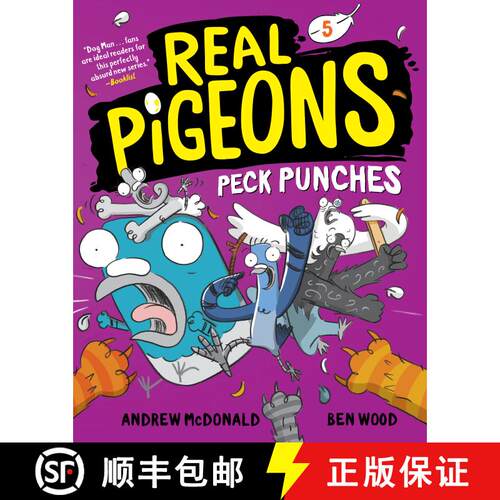 【3-4周达】Real Pigeons Peck Punches (Book 5) [9780593427231]