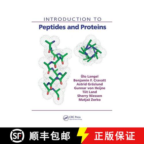 【3-4周达】精装 Introduction to Peptides and Proteins [9781420064124]