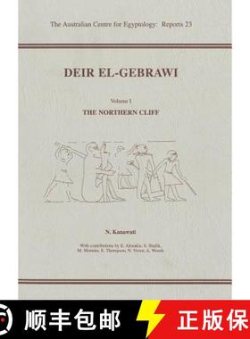 【3-4周达】Deir El-Gebrawi: Volume 1 - The Northern Cliff [9780856688072]