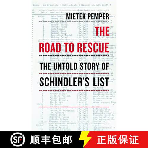 【3-4周达】The Road to Rescue: The Untold Story of Schindler's List [9781590514948]