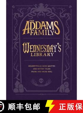 【3-4周达】The Addams Family: Wednesday's Library [9780063411562]