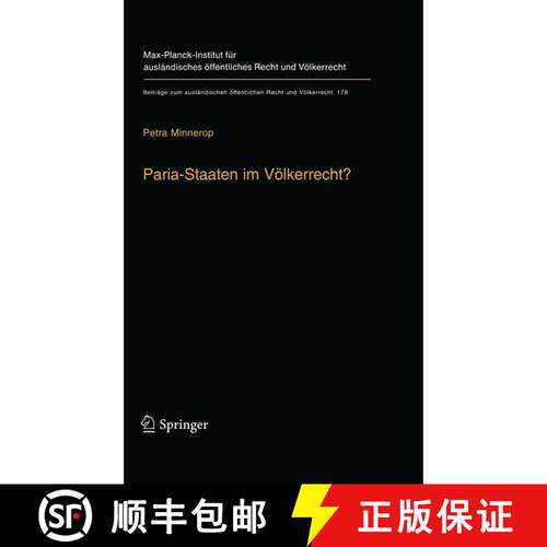 【3-4周达】Paria-Staaten Im Voelkerrecht? (Softcover reprint of the original 1st ed. 2004) [9783642620799]