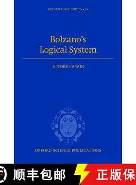 【3-4周达】Bolzano's Logical System Olg C [9780198788294]