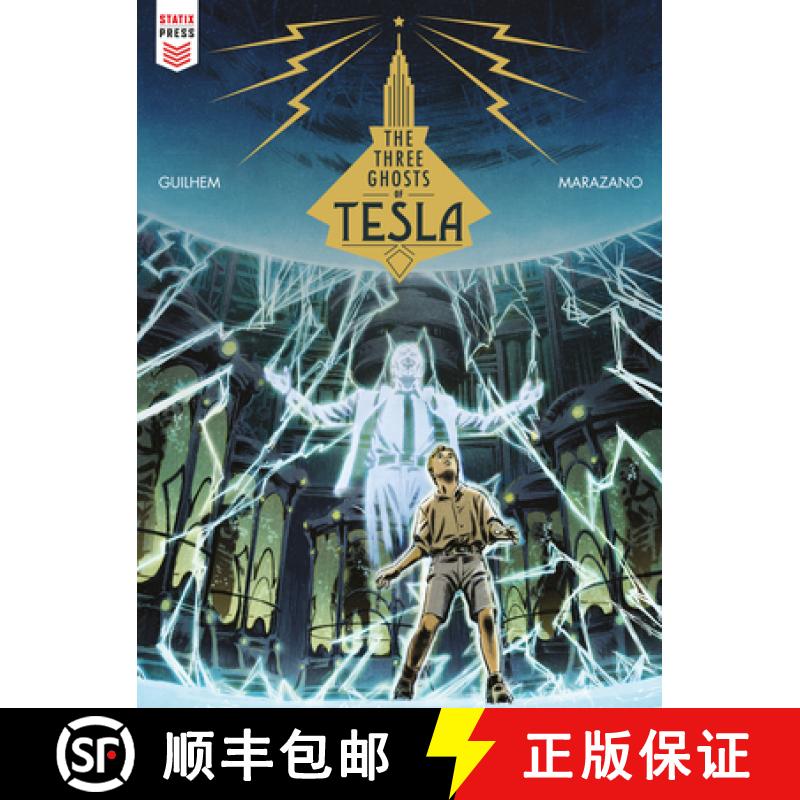 【2-3周达】The Three Ghosts of Tesla (Graphic Novel) [9781785867255]