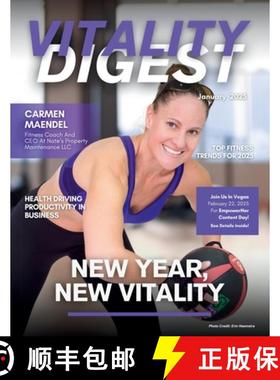 【3-4周达】Vitality Digest Magazine [9781960136541]