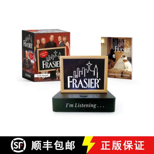 【3-4周达】Frasier: Light-Up Sign : With Sound! [9780762485253]