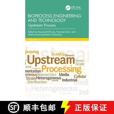 【3-4周达】精装 Bioprocess Engineering and Technology: Upstream Process [9780367675646]