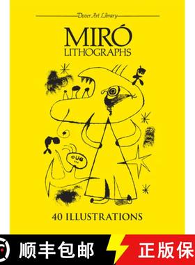 预订 Miró Lithographs [9780486244372]