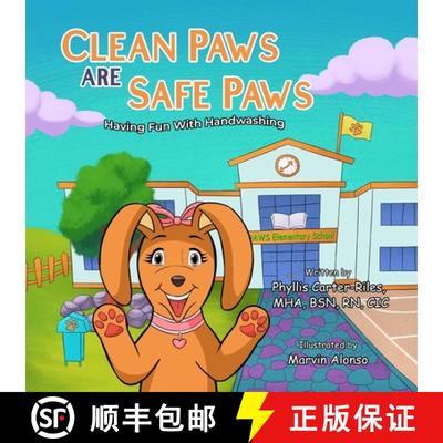 【3-4周达】Clean Paws Are Safe Paws: Having Fun with Handwashing [9798893725155]