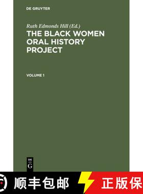 【3-4周达】精装 The Black Women Oral History Project. Cplt. [9783598413506]
