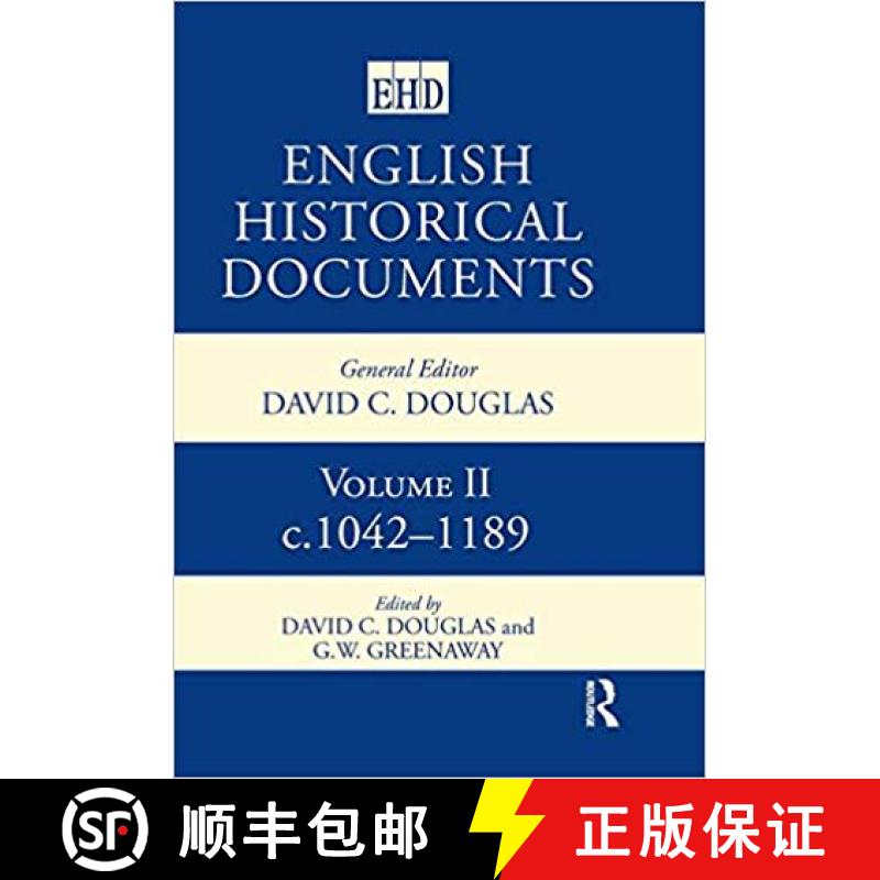 【3-4周达】English Historical Documents: 1042–1189: - 1042-1189 [9780415143677]