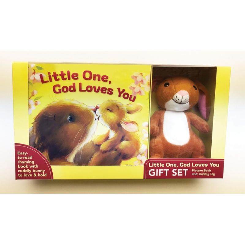 预订 little one, god loves you gift set [. [9780310768586]