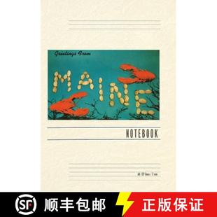 from Notebook Maine Clams Vintage and 4周达 9798385423057 Lined Lobsters Greetings