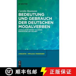 Gebrauch 9783110538403 als Bedeutung und Basis deutschen der V... 预订 Modalverben：Lexikalische kontextueller Einheit