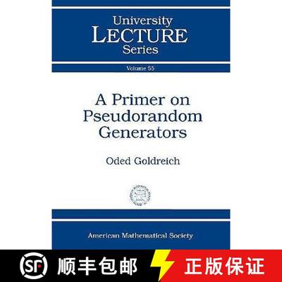 【3-4周达】Primer on Pseudorandom Generators [9780821851920]