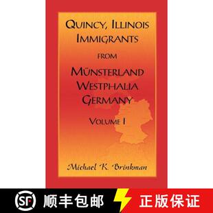 Munsterland Immigrants Westphalia Quincy Volume 3周达 9780788450464 Illinois Germany from
