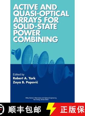【3-4周达】Active And Quasi-Optical Arrays For Solid-State Power Combining [Wiley电子电气工程] [9780471146148]