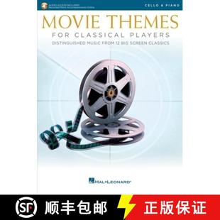 Themes Players Classical 预订 and Audio Accompaniments Online for With Piano 9781540037046 Cello Movie