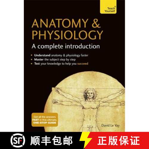 【3-4周达】Anatomy & Physiology: A Complete Introduction: Teach Yourself [9781473608665]
