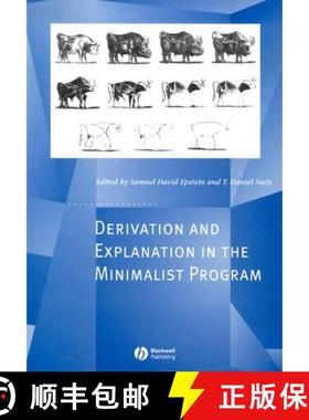 【3-4周达】Derivation And Explanation In The Minimalist Program [Wiley语言和语言学] [9780631227335]