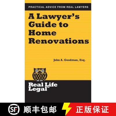 【3-4周达】A Lawyer's Guide to Home Renovation [9781941760024]