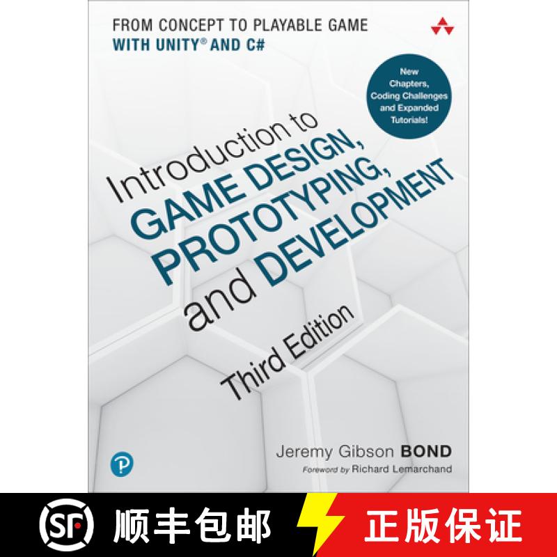 【3-4周达】Introduction to Game Design, Prototyping, and Development: From Concept to Playable Game w... [9780136619949]