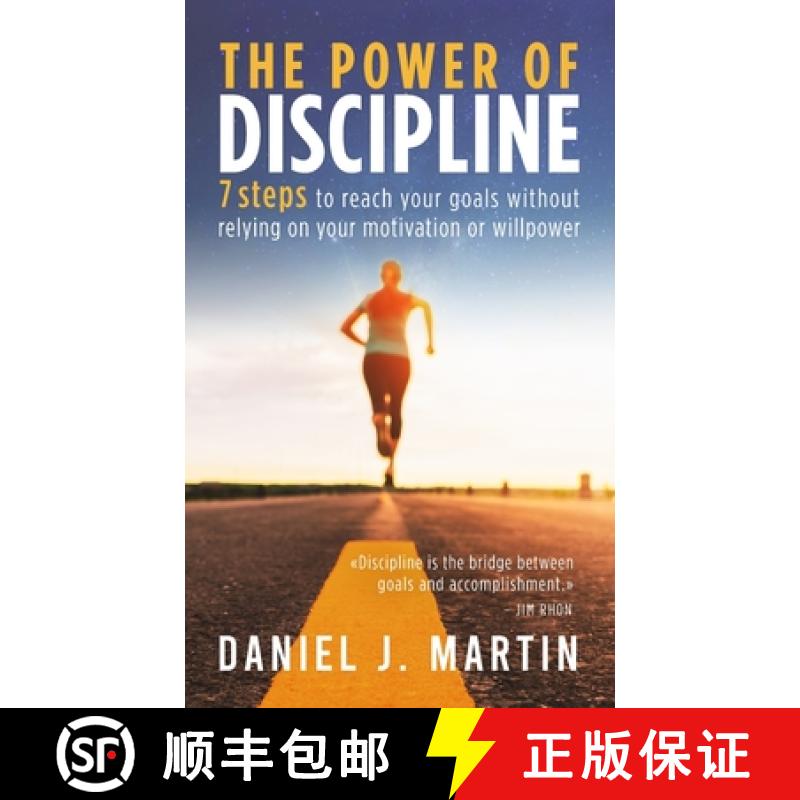 【2-3周达】The power of discipline: 7 steps to reach your goals without relying on your motivation or... [9789916746417]