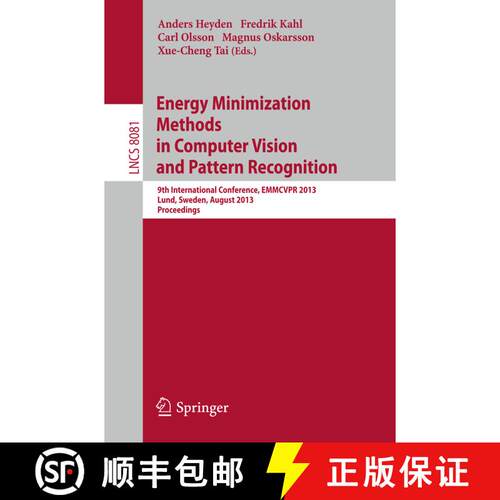 【3-4周达】Energy Minimization Methods in Computer Vision and Pattern Recognition: 9th International ... [9783642403941]
