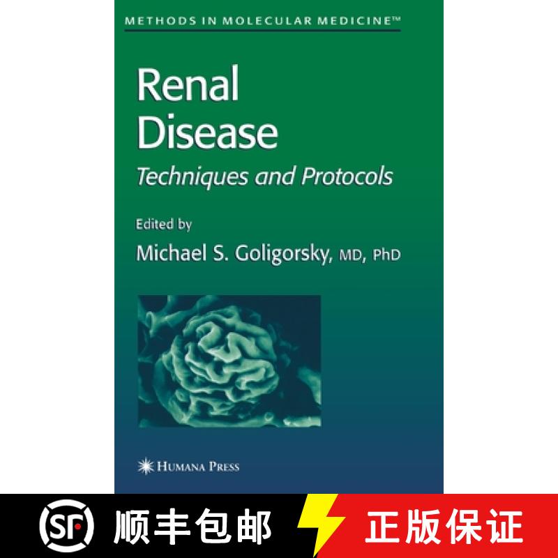 【3-4周达】Renal Disease: Techniques and Protocols [9781617373800]