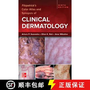 【3-4周达】Fitzpatrick's Color Atlas and Synopsis of Clinical Dermatology, Ninth Edition [9781264278015]