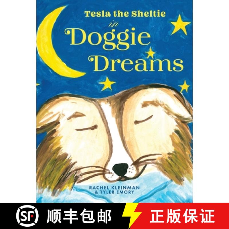 【3-4周达】Tesla the Sheltie in Doggie Dreams [9781948796743]