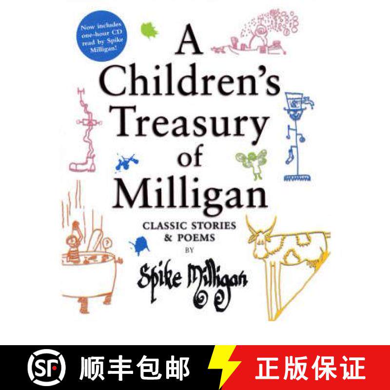 【3-4周达】A Children's Treasury of Milligan : Classic Stories and Poems by Spike Milligan [9781852273217]