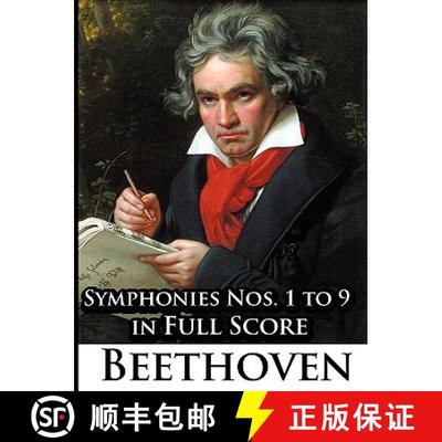 【3-4周达】Ludwig Van Beethoven - Symphonies Nos. 1 to 9 in Full Score [9781607961468]