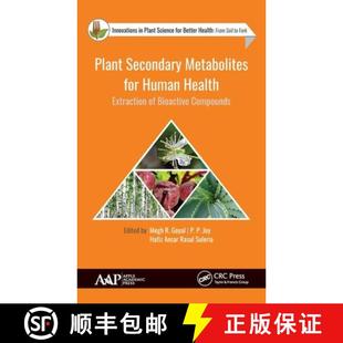Plant 9781771887663 Compounds Health 4周达 Extraction Metabolites Secondary Bioactive for Human