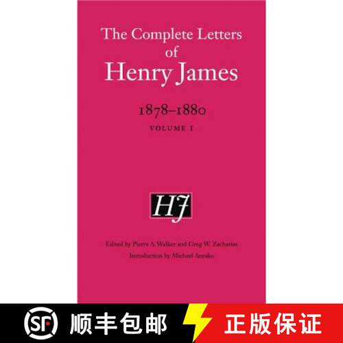 【3-4周达】精装 The Complete Letters of Henry James, 1878–1880 – Volume 1 [9780803254244]