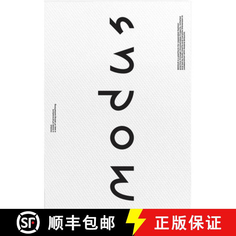 【3-4周达】MODUS – a platform for expanded fashion practice [9789491677991]