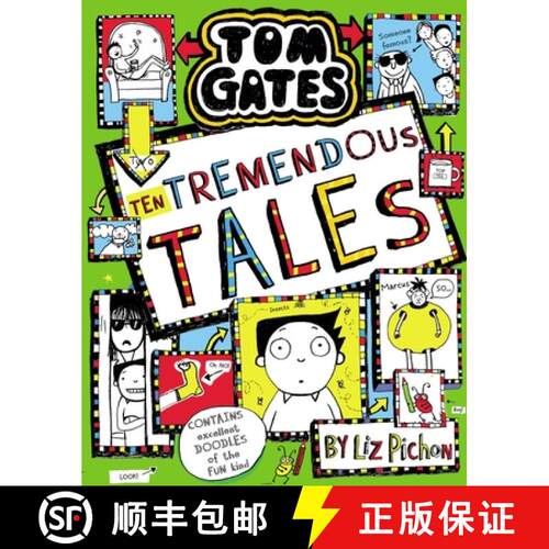 【3-4周达】Tom Gates 18: Ten Tremendous Tales (PB) [9780702302534]