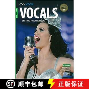 【3-4周达】Rockschool: Vocals Grade 1 - Female (2014 [9781910975008]