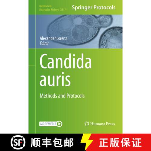 【3-4周达】精装 Candida auris : Methods and Protocols [9781071624166]