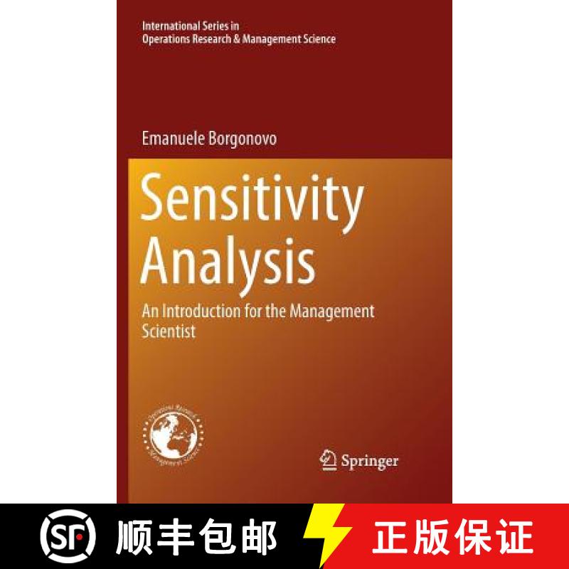 【3-4周达】Sensitivity Analysis : An Introduction for the Management Scientist [9783319848600]