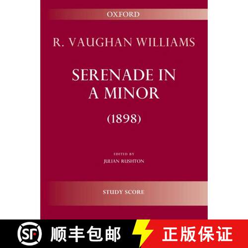 【3-4周达】Serenade in A minor (1898): Study score (Study score) [9780193379565]