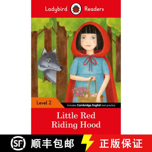 【3-4周达】Ladybird Readers Level 2 - Little Red Riding Hood (ELT Graded Reader) [9780241254462]