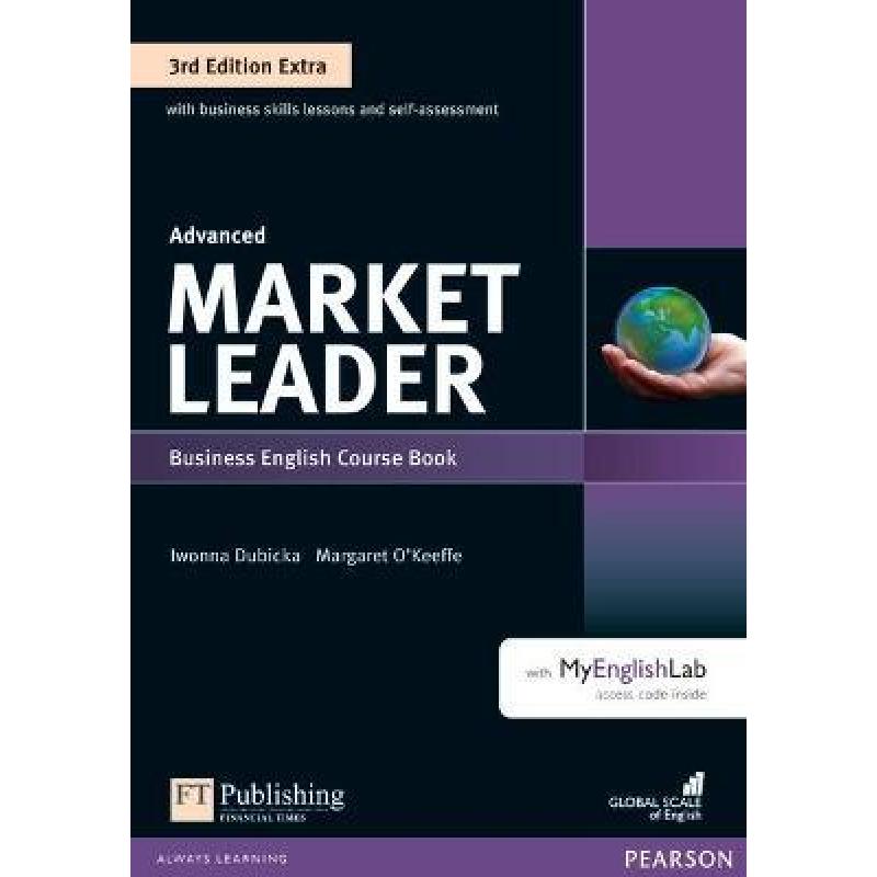 【4周达】Market Leader 3rd Edition Extra Advanced Coursebook with DVD-ROM and Myenglishlab Pack [With... [9781292134734]