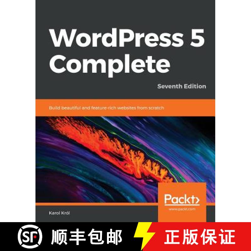 预订 WordPress 5 Complete - Seventh Edition: Build beautiful and feature-rich websites from scratch [9781789532012]