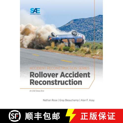 【3-4周达】精装 Rollover Accident Reconstruction [9780768093728]
