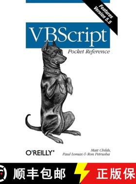 预订 VBScript Pocket Reference [9780596001261]